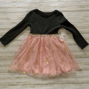 NEW! Girl’s Sonoma long sleeve dress size 4 💕🩰